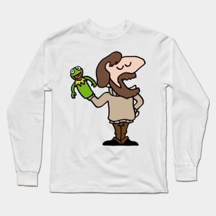 Jim and his frog Long Sleeve T-Shirt